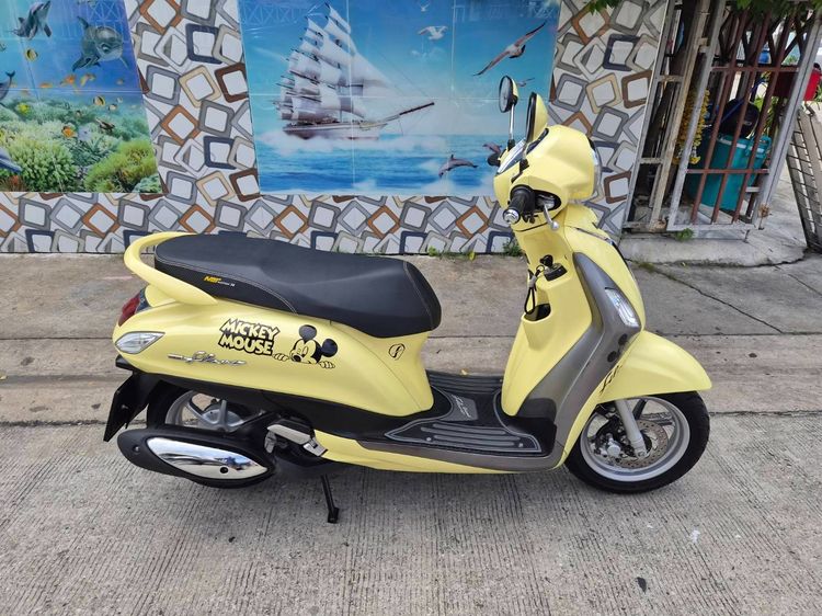 🛵ยังไงก็ขาย Grand filano ปี 61 เครื่องดี สีสวย สตาร์ทมือ ระบบHybrid เล่มชุดโอนครบ+เปลี่ยนถ่ายน้ำมันเครื่องฟรี ส่งฟรี 30 กม. รูปที่ 3