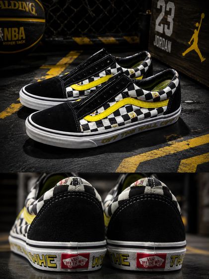 อื่นๆ รองเท้าผ้าใบ ผ้าใบ UK 9 | EU 43 1/3 | US 9.5 ดำ ร้องเท้า Vans x SpongeBob Old Skool