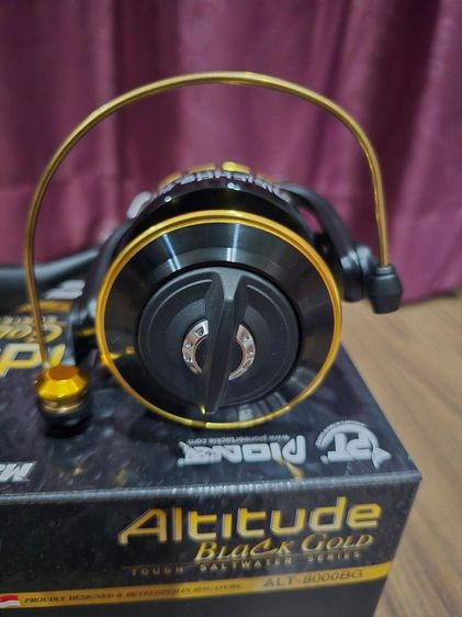 รอกตกปลา pioneer altitude blackgold BG8000 รูปที่ 5