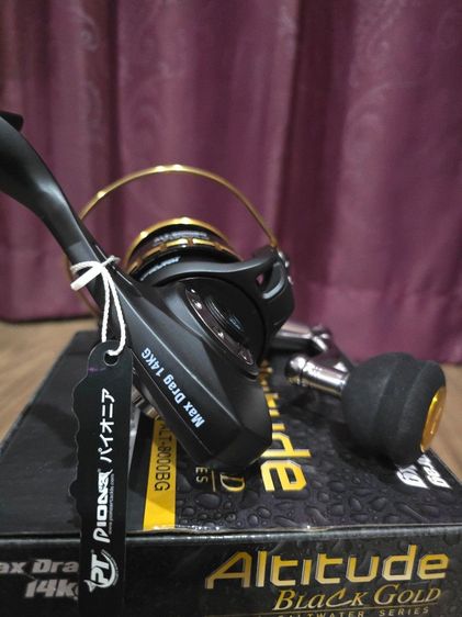 รอกตกปลา pioneer altitude blackgold BG8000 รูปที่ 6