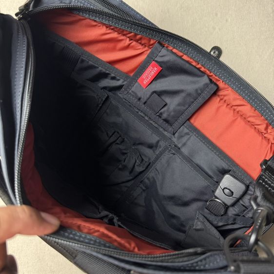 กระเป๋า​ Manhattan Portage รุ่น Modern Briefcase หนังแท้ งานดี สภาพ​ใหม่​มาก​ Size F รูปที่ 4