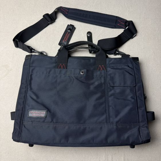 กระเป๋า​ Manhattan Portage รุ่น Modern Briefcase หนังแท้ งานดี สภาพ​ใหม่​มาก​ Size F