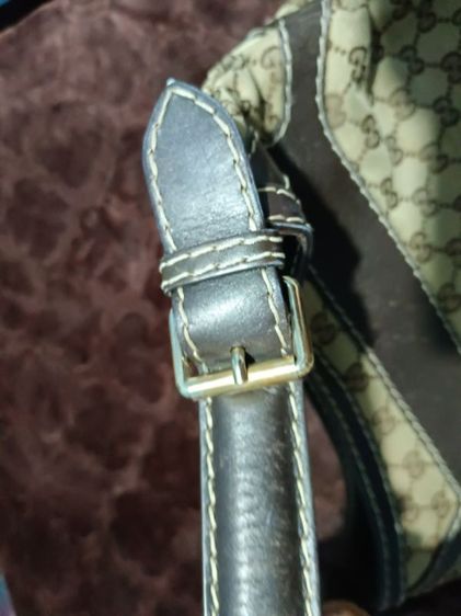 กระเป๋าGucci GG Canvas Buckle Hobo Bag รูปที่ 13