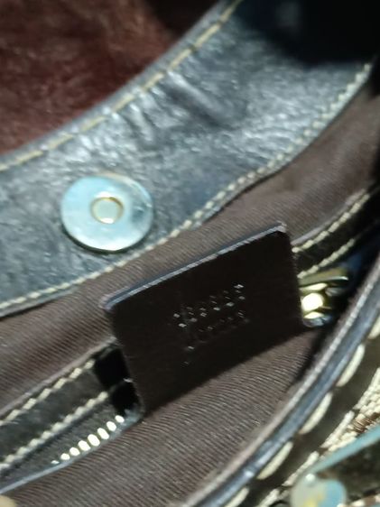 กระเป๋าGucci GG Canvas Buckle Hobo Bag รูปที่ 3