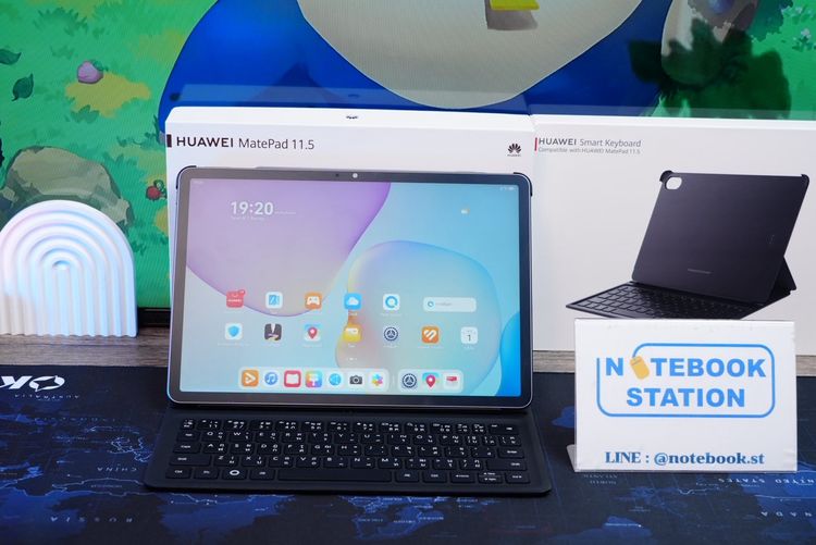 แท็บเล็ต Huawei MatePad 11.5 2025 Wi-Fi (8+256) Space Gray พร้อมเคสคีย์บอร์ด SmartKeyboard ครบเซทยกกล่องพร้อมใช้งาน ราคา 9,500.- มีประกันศูน รูปที่ 2