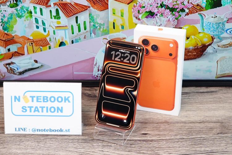 Apple iPhone 17 Pro Max 256GB Cosmic Orange อุปกรณ์แท้ครบกล่อง สุขภาพแบต100 มีประกันศูนย์ พร้อมใช้งาน ขายเพียง 41,990.- รูปที่ 3