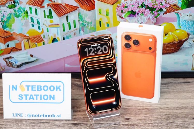 Apple iPhone 17 Pro Max 256GB Cosmic Orange อุปกรณ์แท้ครบกล่อง สุขภาพแบต100 มีประกันศูนย์ พร้อมใช้งาน ขายเพียง 41,990.- รูปที่ 2
