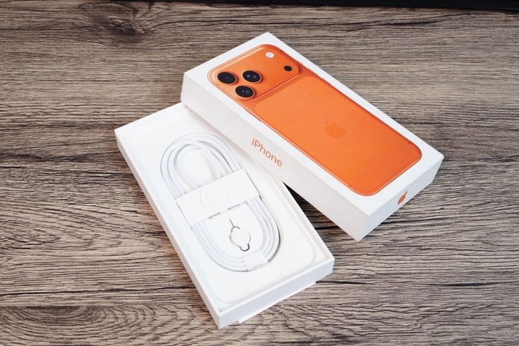 Apple iPhone 17 Pro Max 256GB Cosmic Orange อุปกรณ์แท้ครบกล่อง สุขภาพแบต100 มีประกันศูนย์ พร้อมใช้งาน ขายเพียง 41,990.- รูปที่ 12