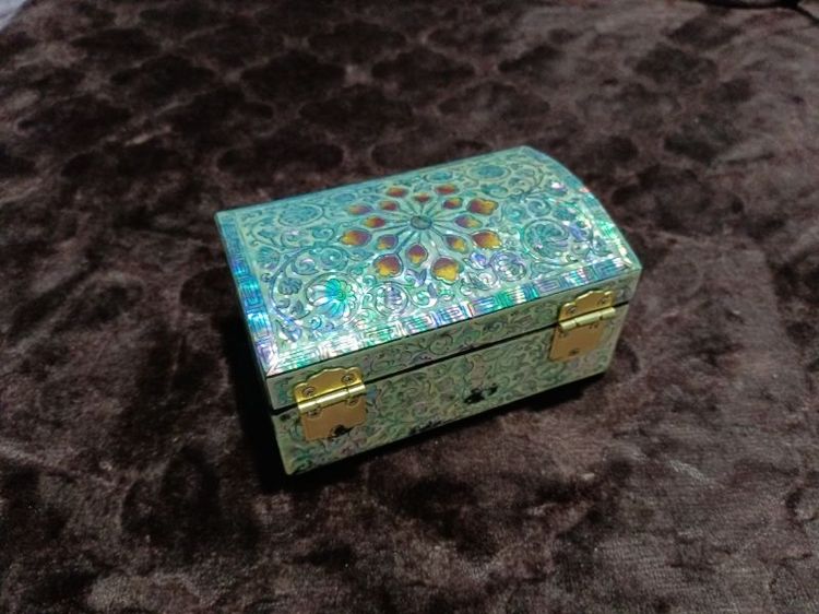 กล่องใส่เครื่องประดับฝังมุกสไตล์เกาหลี (Korean Mother of Pearl Jewelry Box / Najeonchilgi - ลาจอนชิลกี) รูปที่ 4
