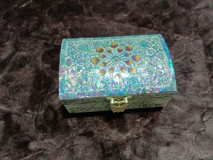 กล่องใส่เครื่องประดับฝังมุกสไตล์เกาหลี (Korean Mother of Pearl Jewelry Box / Najeonchilgi - ลาจอนชิลกี) รูปที่ 2