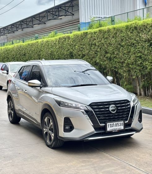 Nissan Kicks 2021 1.2 V Sedan ไฮบริด เกียร์อัตโนมัติ บรอนซ์เงิน