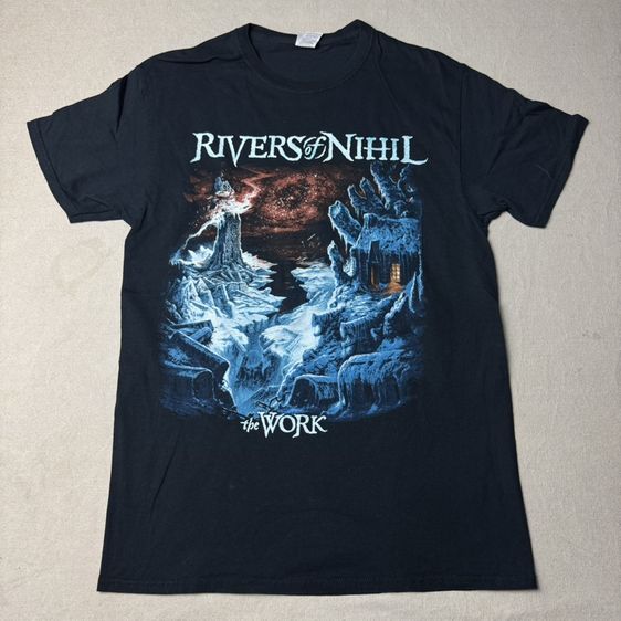 เสื้อยืด Rivers of Nihil อัลบั้ม​ The Work Size S
