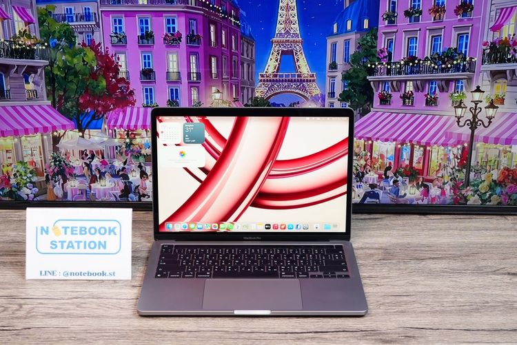 Apple MacBook Pro 13 M2 Chip ram8 ssd256 จอ13.3 QHD Cycle count เพียง 133 ครั้ง มีฟังก์ชั่นทัชบาร์ รีเซ็ตตัวเครื่องพร้อมใช้งาน ขายเพียง 20,9 รูปที่ 2