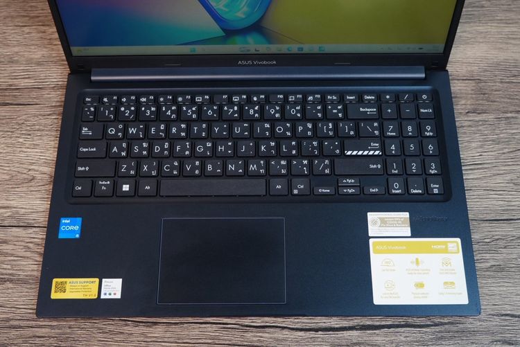 Asus Vivobook 15 i5-13420H Ram16 SSD512 จอ15.6นิ้ว FHD IPS สเปคสูงทำงานเก่ง จอใหญ่มีแป้นตัวเลขแยก ดีไซน์เรียบหรูเบาบาง เครื่องมีประกันศูนย์  รูปที่ 5