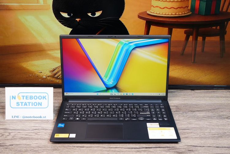 Asus Vivobook 15 i5-13420H Ram16 SSD512 จอ15.6นิ้ว FHD IPS สเปคสูงทำงานเก่ง จอใหญ่มีแป้นตัวเลขแยก ดีไซน์เรียบหรูเบาบาง เครื่องมีประกันศูนย์  รูปที่ 2