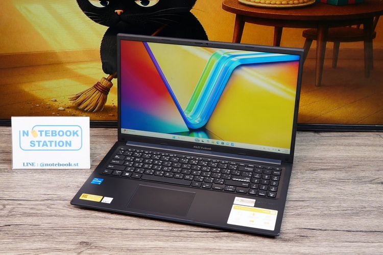 Asus Vivobook 15 i5-13420H Ram16 SSD512 จอ15.6นิ้ว FHD IPS สเปคสูงทำงานเก่ง จอใหญ่มีแป้นตัวเลขแยก ดีไซน์เรียบหรูเบาบาง เครื่องมีประกันศูนย์  รูปที่ 4