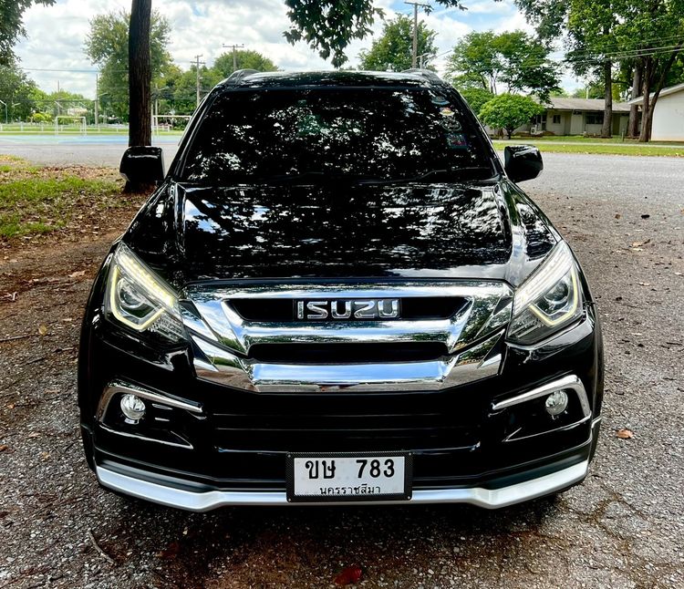 Isuzu MU-X 2018 1.9 The Iconic Utility-car ดีเซล ไม่ติดแก๊ส เกียร์อัตโนมัติ ดำ