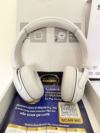 หูฟัง SONY แท้ โซนี่ บลูทูธ WH-CH520 headphone มือ 2 สภาพ 80% รูปที่ 3