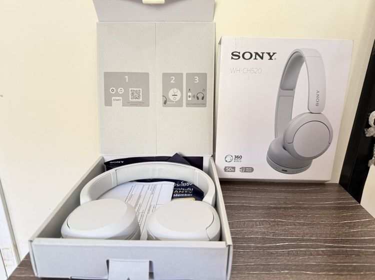 หูฟัง SONY แท้ โซนี่ บลูทูธ WH-CH520 headphone มือ 2 สภาพ 80% รูปที่ 6