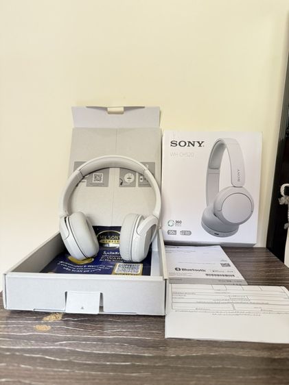 หูฟัง SONY แท้ โซนี่ บลูทูธ WH-CH520 headphone มือ 2 สภาพ 80% รูปที่ 2