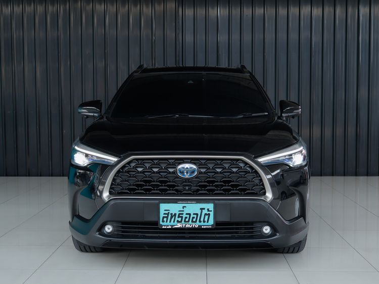 Toyota Corolla Cross 2022 1.8 Hybrid Premium Safety Utility-car ไฮบริด ไม่ติดแก๊ส เกียร์อัตโนมัติ ดำ รูปที่ 2