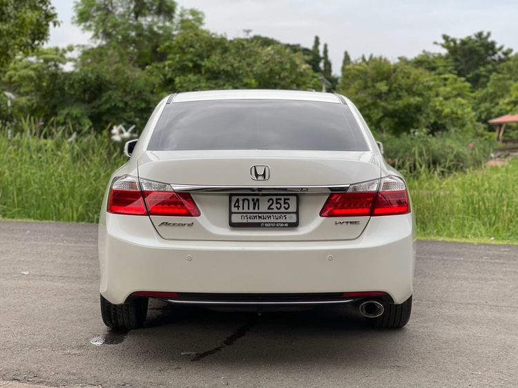Honda Accord 2015 2.0 EL Sedan เบนซิน ไม่ติดแก๊ส เกียร์อัตโนมัติ ขาว รูปที่ 4
