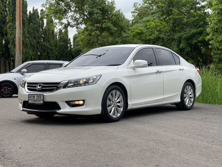 Honda Accord 2015 2.0 EL Sedan เบนซิน ไม่ติดแก๊ส เกียร์อัตโนมัติ ขาว รูปที่ 2