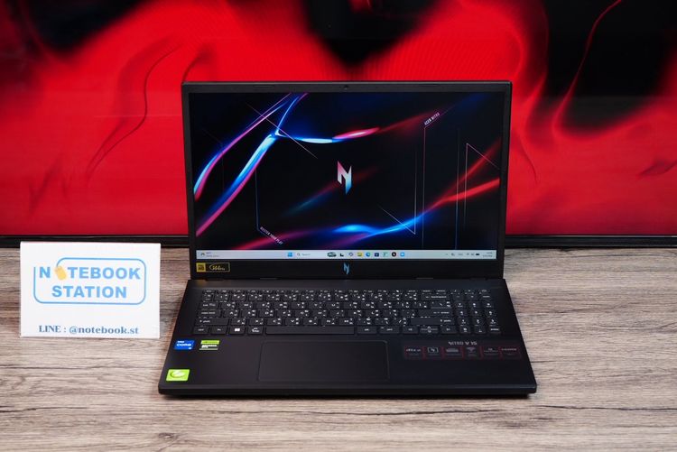 Acer Nitro V15 i5-13420H RAM16 RTX4060(8GB) SSD512 จอ15.6 144Hz FHD สเปคสูงจัดเต็ม คีย์บอร์ดไฟสีขาว ดีไซน์สวยดูเท่ ประกันศูนย์2027 ขายเพียง  รูปที่ 3