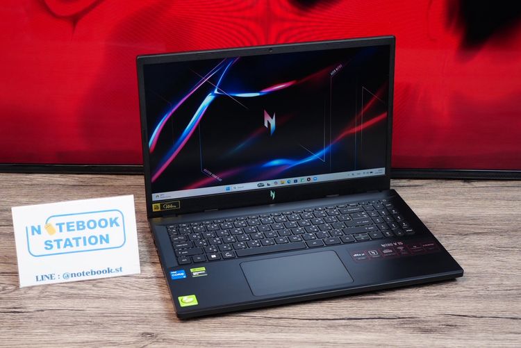 Acer Nitro V15 i5-13420H RAM16 RTX4060(8GB) SSD512 จอ15.6 144Hz FHD สเปคสูงจัดเต็ม คีย์บอร์ดไฟสีขาว ดีไซน์สวยดูเท่ ประกันศูนย์2027 ขายเพียง  รูปที่ 2