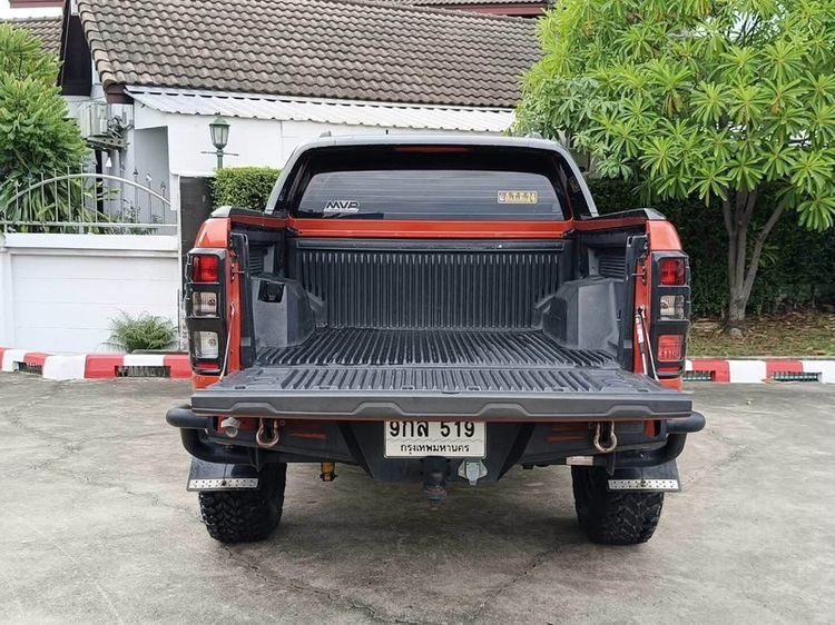 Ford Ranger 2014 3.2 Wildtrak 4WD Pickup ดีเซล ไม่ติดแก๊ส เกียร์อัตโนมัติ ส้ม รูปที่ 4