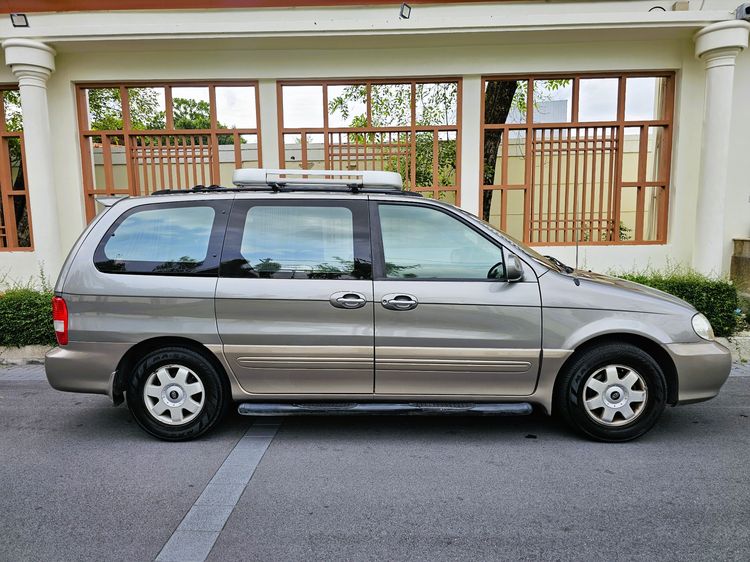 Kia Carnival 2005 2.4 GS Utility-car เบนซิน LPG เกียร์อัตโนมัติ เทา รูปที่ 4