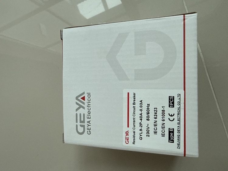 ￼[Geya] RCCB Type B /  Type B 30mA 40A สำหรับงานติดตั้ง EV Charger / RCCB type B /RCC B type A