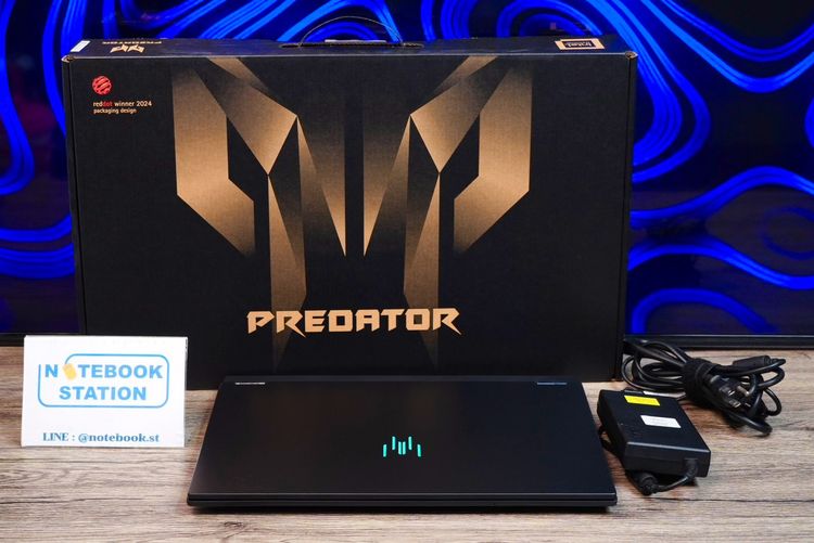 Acer Predator Helios Neo 16S AI IntelCoreUltra7-255HX RTX5060(8GB) Ram16 SSD512 จอ16 QHD+ OLED 240Hz จอสวยสีตรง สเปคสูงจัดเต็ม คีย์บอร์ดไฟRG รูปที่ 10