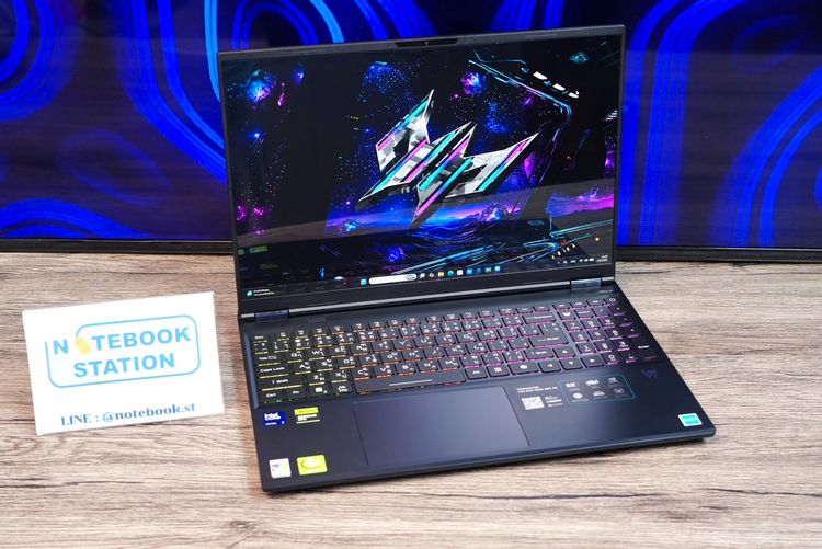 Acer Predator Helios Neo 16S AI IntelCoreUltra7-255HX RTX5060(8GB) Ram16 SSD512 จอ16 QHD+ OLED 240Hz จอสวยสีตรง สเปคสูงจัดเต็ม คีย์บอร์ดไฟRG รูปที่ 3