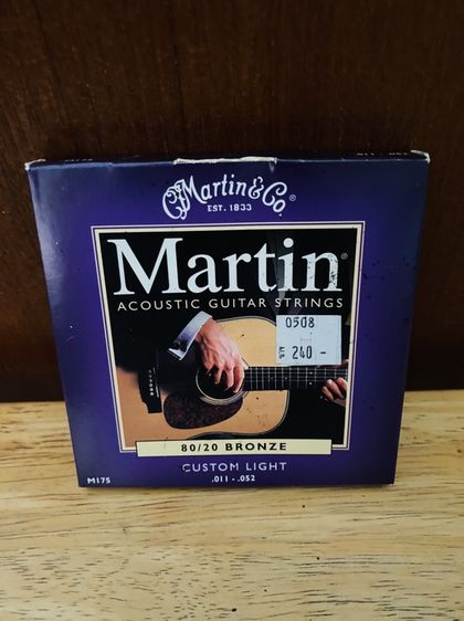 สายกีตาร์โปร่ง Martin & Co. รุ่น M175 (ของแท้/ของใหม่)