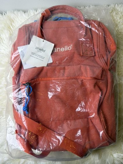 อื่นๆ ผ้า ส้ม 🎒 [ส่งต่อ / ขาย] กระเป๋าเป้ anello ของแท้ 100% (มือ 1 ป้ายห้อย)