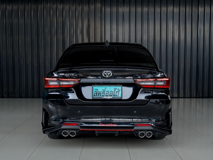 Toyota Yaris ATIV 2023 1.2 Premium Luxury Sedan เบนซิน ไม่ติดแก๊ส เกียร์อัตโนมัติ ดำ รูปที่ 3