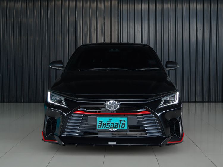 รถ Toyota Yaris ATIV 1.2 Premium Luxury สี ดำ