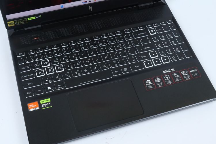 ACER NITRO 16 Ryzen 7 7840HS.RTX4060 RAM16.512GB  รูปที่ 3