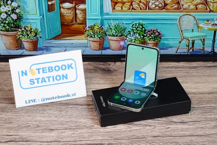 สมาร์ทโฟน Samsung Galaxy Z Flip6 (12+512GB) Light green 5G พับจอได้ เครื่องสวย พร้อมใช้งาน ขายเพียง 11,900.- เท่านั้น รูปที่ 6