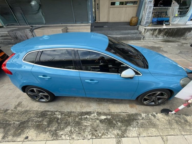 Volvo V40 2014 2.0 T5 R-Limited Sedan เบนซิน ไม่ติดแก๊ส เกียร์อัตโนมัติ ฟ้า รูปที่ 2