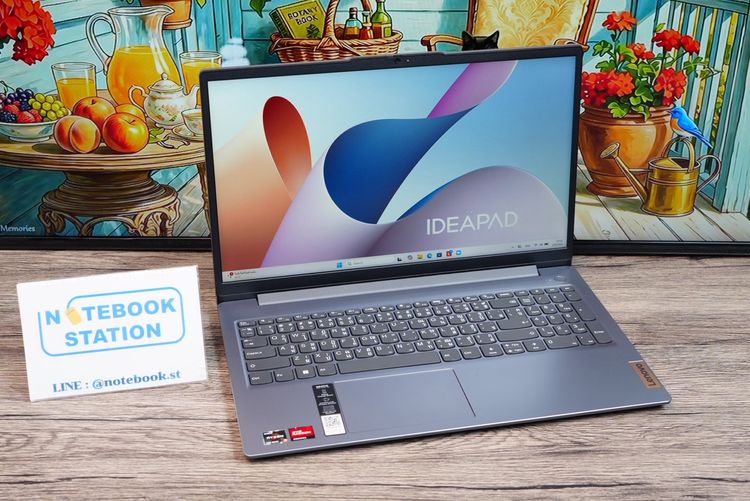 Lenovo IdeaPad Slim 3 Ryzen 3-7320U Ram8 SSD512GB จอ15.6 FHD IPS สเปคดีทำงานเก่ง จอใหญ่มีแป้นตัวเลขแยก ดีไซน์บางเบา ขายเพียง 11,900.-เท่านั้ รูปที่ 3