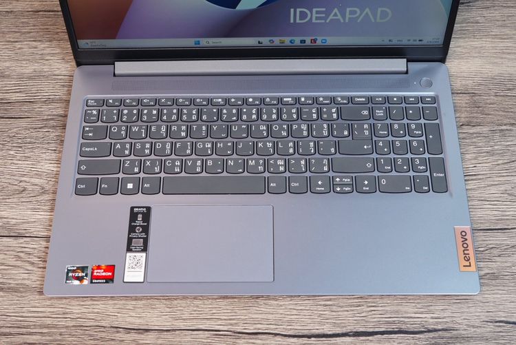 Lenovo IdeaPad Slim 3 Ryzen 3-7320U Ram8 SSD512GB จอ15.6 FHD IPS สเปคดีทำงานเก่ง จอใหญ่มีแป้นตัวเลขแยก ดีไซน์บางเบา ขายเพียง 11,900.-เท่านั้ รูปที่ 5