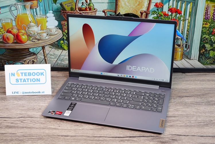 Lenovo IdeaPad Slim 3 Ryzen 3-7320U Ram8 SSD512GB จอ15.6 FHD IPS สเปคดีทำงานเก่ง จอใหญ่มีแป้นตัวเลขแยก ดีไซน์บางเบา ขายเพียง 11,900.-เท่านั้ รูปที่ 4