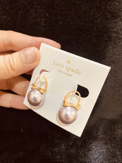 ต่างหู Kate Spade แท้ 💯 รุ่น  Rise And Shine Pearl Drop Earrings งาน Outlet  สินค้าเป็นของใหม่มือ รูปที่ 7