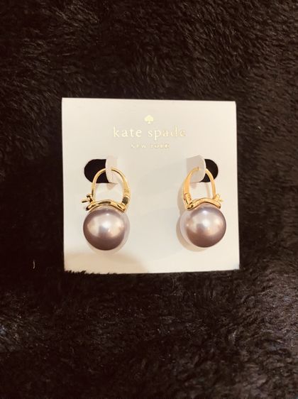 ต่างหู Kate Spade แท้ 💯 รุ่น  Rise And Shine Pearl Drop Earrings งาน Outlet  สินค้าเป็นของใหม่มือ รูปที่ 6