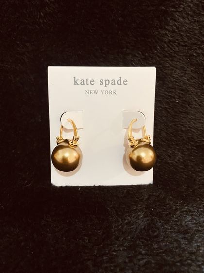 ต่างหู Kate Spade แท้ 💯 รุ่น  Rise And Shine Pearl Drop Earrings งาน Outlet  สินค้าเป็นของใหม่มือ รูปที่ 3