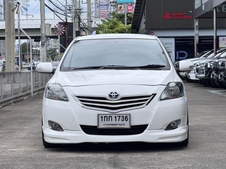 Toyota Vios 2013 1.5 G Sedan เบนซิน ไม่ติดแก๊ส เกียร์อัตโนมัติ ขาว รูปที่ 2
