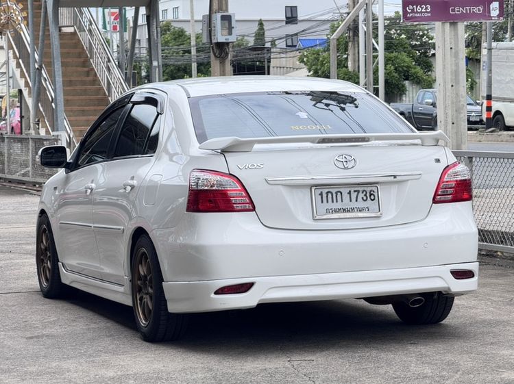 Toyota Vios 2013 1.5 G Sedan เบนซิน ไม่ติดแก๊ส เกียร์อัตโนมัติ ขาว รูปที่ 4