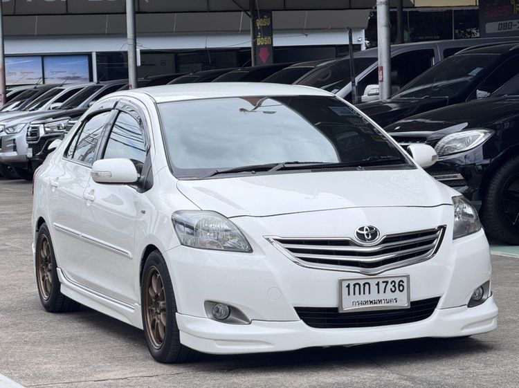 Toyota Vios 2013 1.5 G Sedan เบนซิน ไม่ติดแก๊ส เกียร์อัตโนมัติ ขาว รูปที่ 3